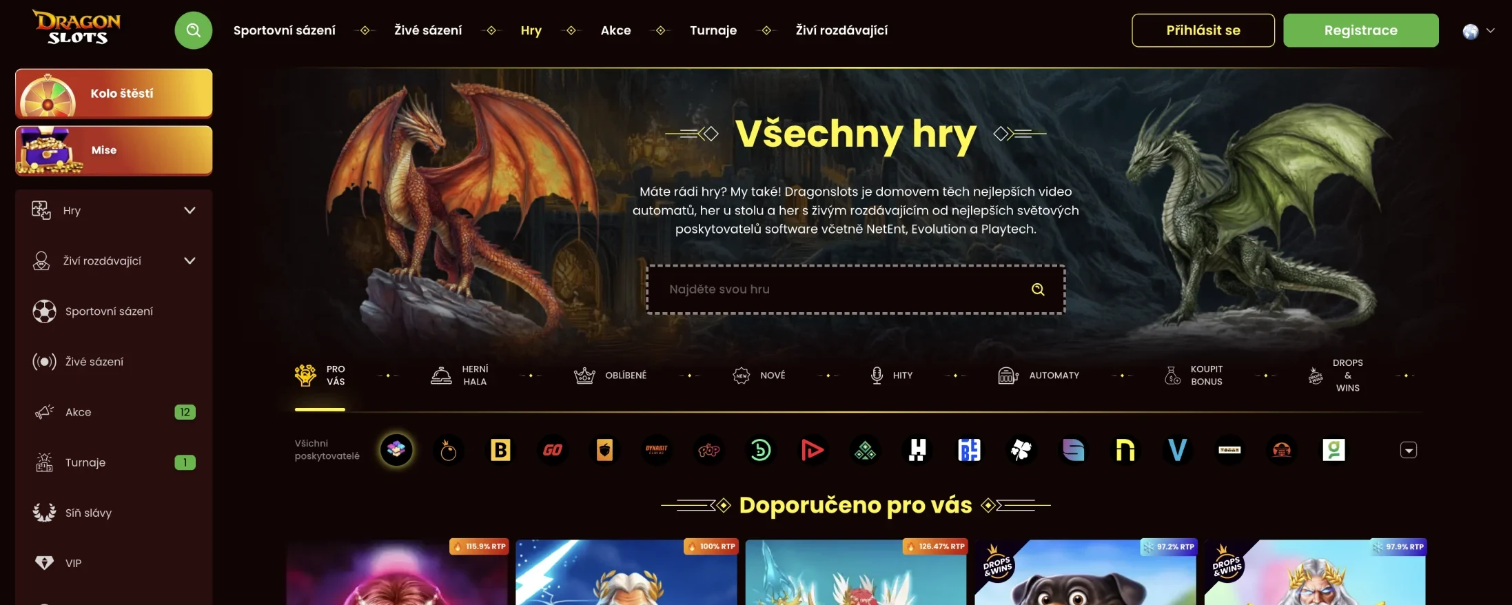 Dragon Slots online